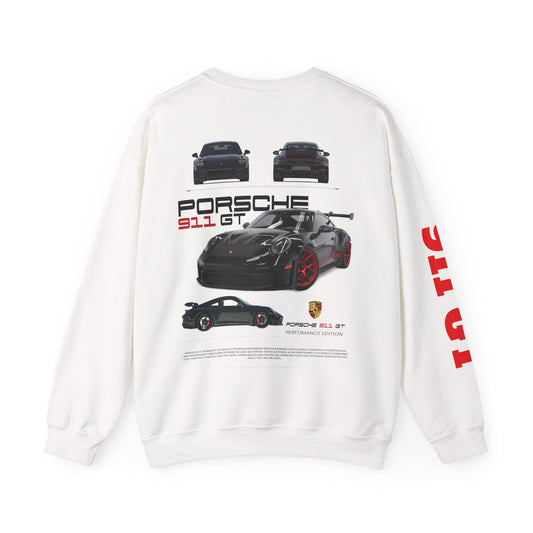 Sports Car Graphic Crewneck Sweatshirt