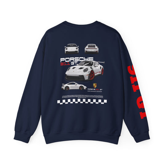 Porsche 911 GT Crewneck Sweatshirt – Car Enthusiast Graphic Pullover