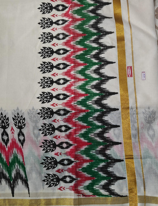 Set Saree with Print