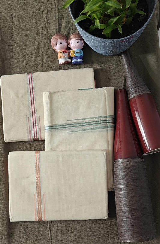 1 inch - Kerala Special Chutti Kara With Pink Texture