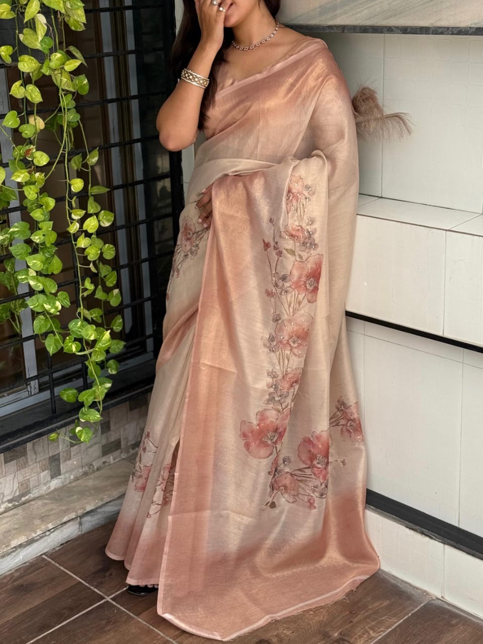 Aaina Taspa Silk Saree