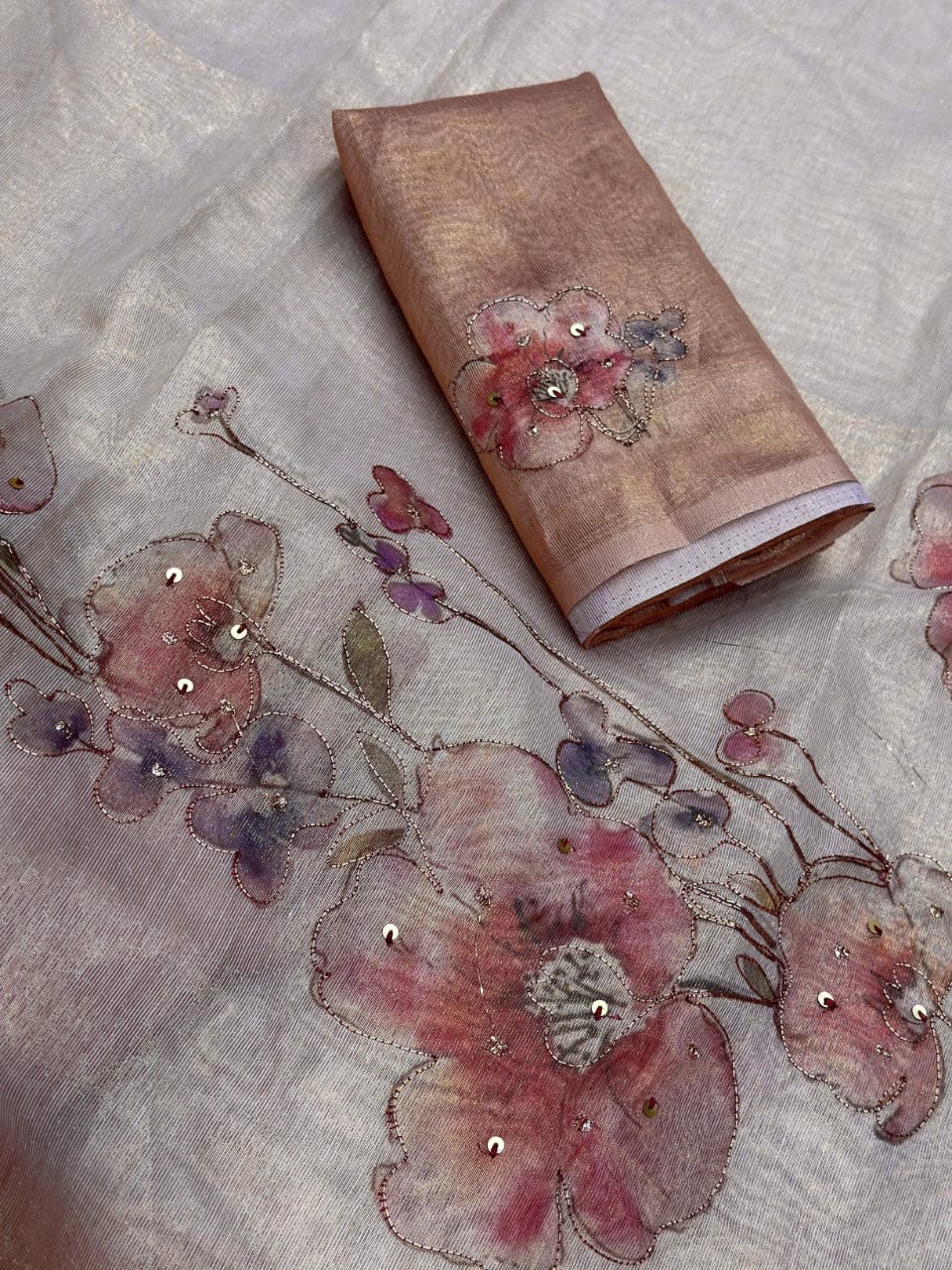 Aaina Taspa Silk Saree