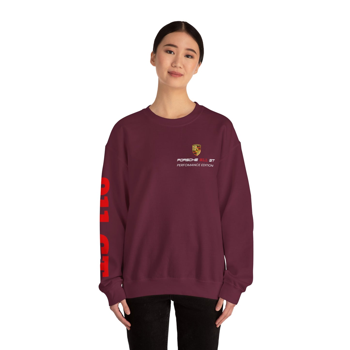 Porsche 911 GT Crewneck Sweatshirt – Car Enthusiast Graphic Pullover