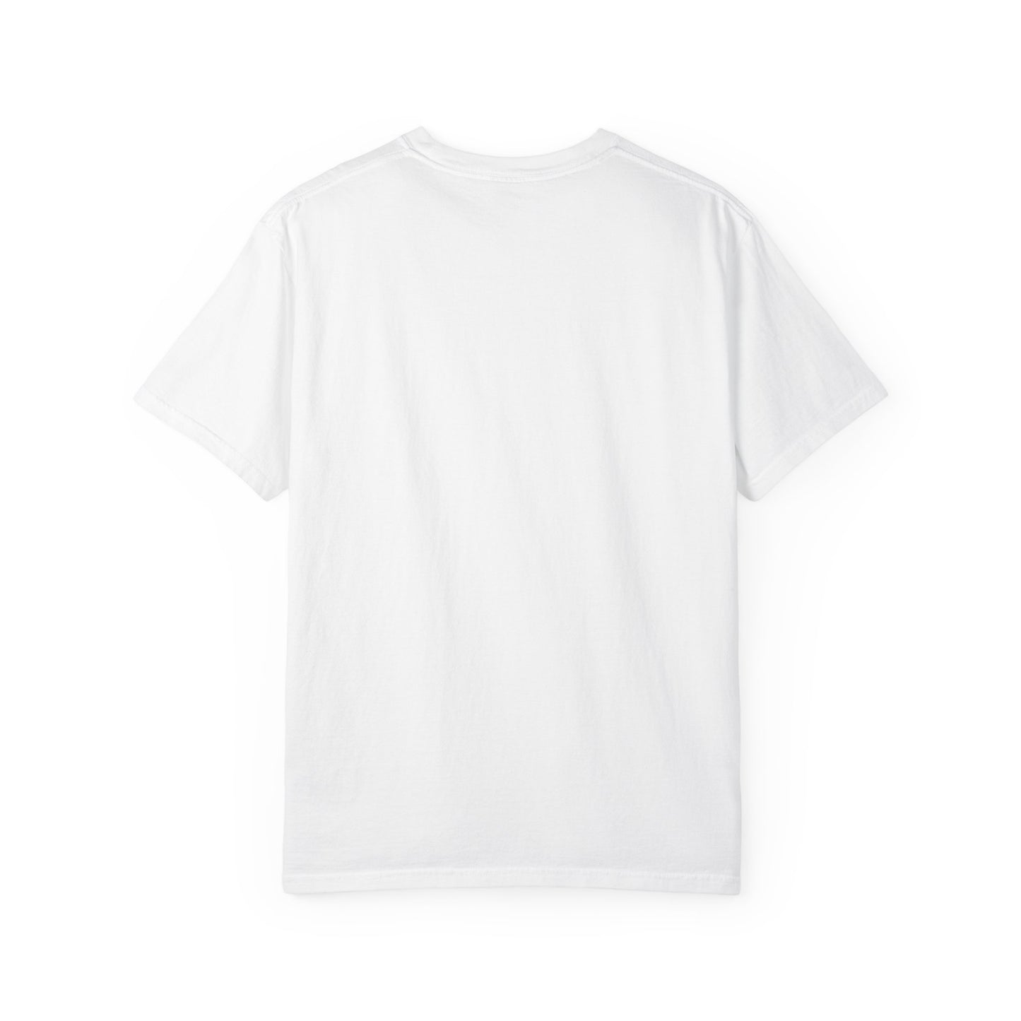 White t-shirt on a white background