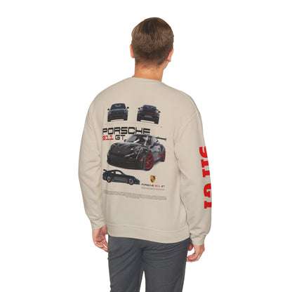 Porsche 911 GT Crewneck Sweatshirt – Car Enthusiast Graphic Pullover