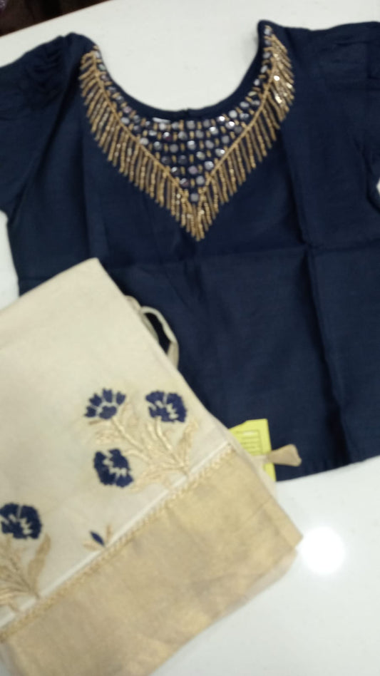 SET PAVADA BLOUSE  - KIDS (SIZE 32)