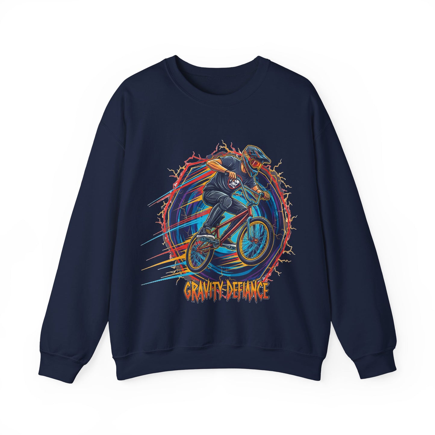 BMX Gravity Defiance Crewneck Sweatshirt | Perfect Rider Sweatshirt