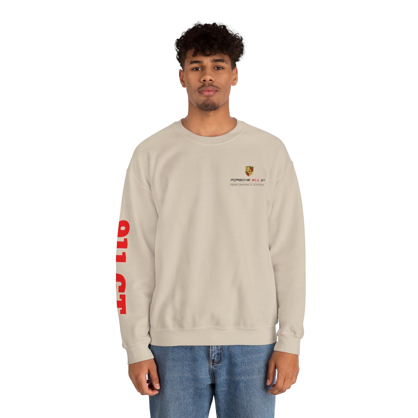 Porsche 911 GT Crewneck Sweatshirt – Car Enthusiast Graphic Pullover