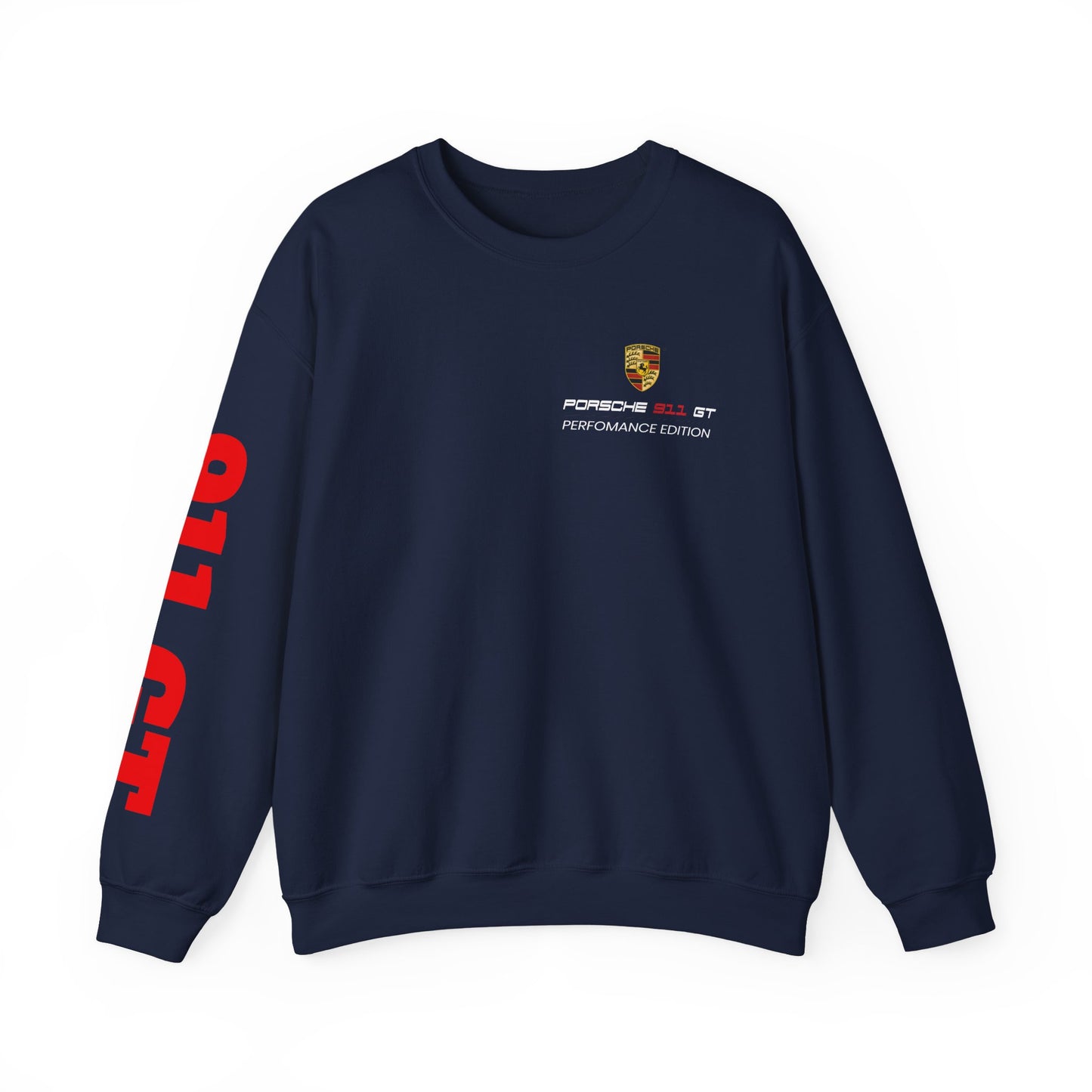 Porsche 911 GT Crewneck Sweatshirt – Car Enthusiast Graphic Pullover