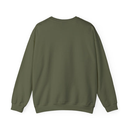 Green sweatshirt on a white background