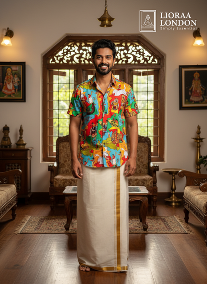 ONAM SPECIAL COMBO - DOTHIE + SHIRT