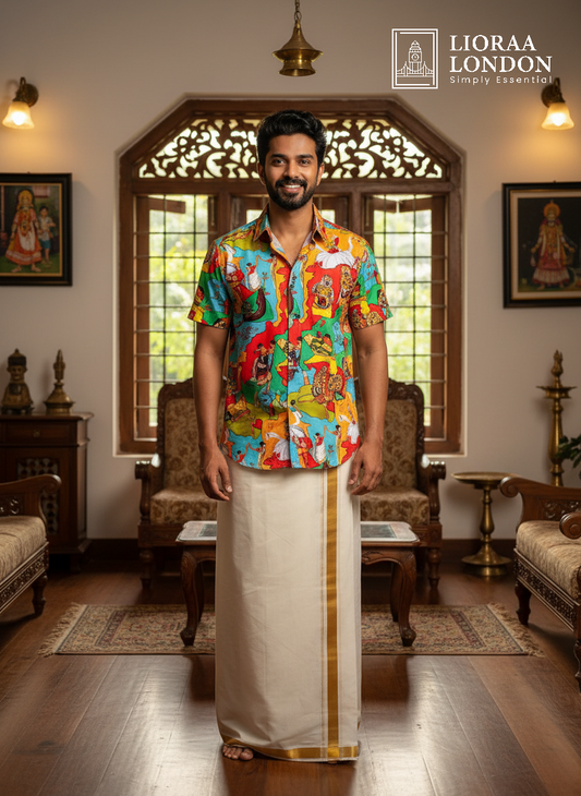 ONAM SPECIAL COMBO - DOTHIE + SHIRT