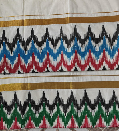 Set Saree with Print
