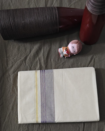 Double Dhothi 1.7 Inch Kara Ash Color