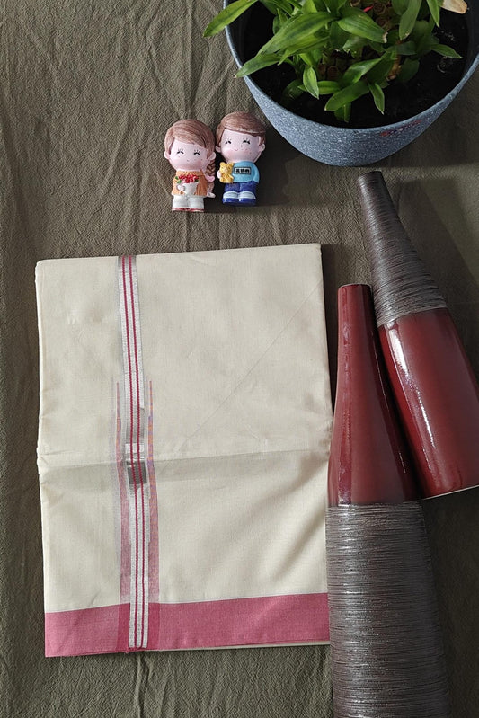 1 inch - Kerala Special Chutti Kara With Pink Texture