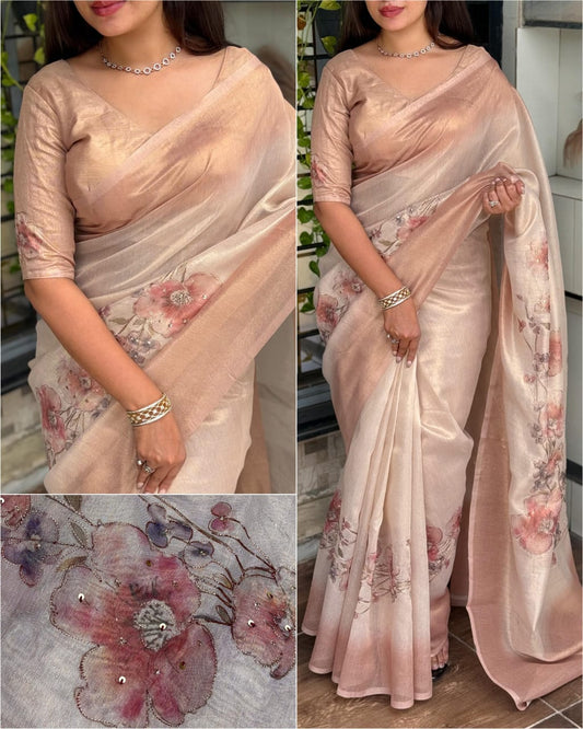 Aaina Taspa Silk Saree