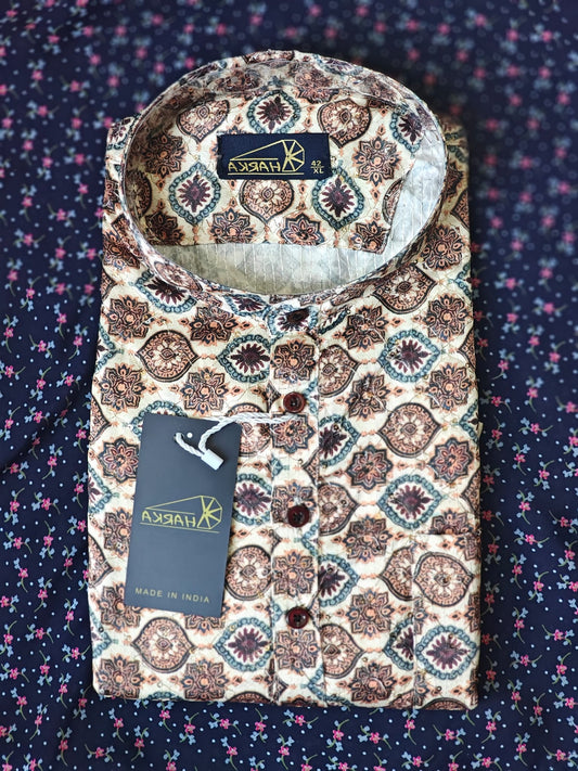 Men’s Traditional Motif Kurta – Festive Collection
