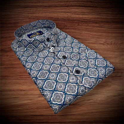 Onam Collection Printed  Full sleave Kurta for Men