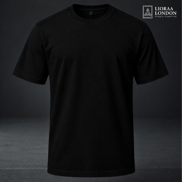 Lioraa London Regular Fit Organic T-Shirt - 220gsm Heavyweight | CR2200 LL100