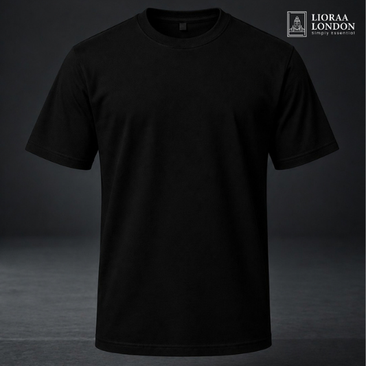 Lioraa London Regular Fit Organic T-Shirt - 220gsm Heavyweight | CR2200 LL100