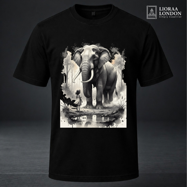 Lioraa London Regular Fit Organic T-Shirt - 220gsm Heavyweight | CR2200 LL101