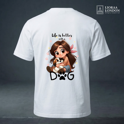 Lioraa London Regular Fit Organic T-Shirt - 220gsm Heavyweight | CR2200 LL102