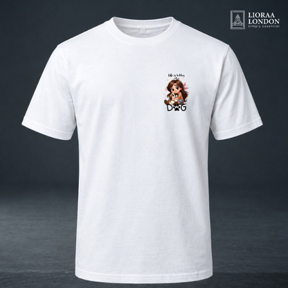 Lioraa London Regular Fit Organic T-Shirt - 220gsm Heavyweight | CR2200 LL102