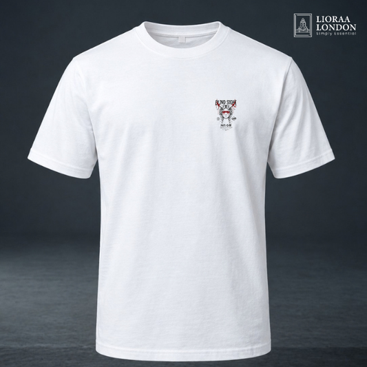 Lioraa London Regular Fit Organic T-Shirt - 220gsm Heavyweight | CR2200 LL103
