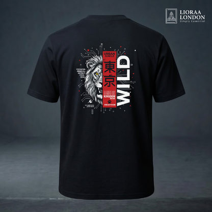 Lioraa London Regular Fit Organic T-Shirt - 220gsm Heavyweight | CR2200 LL104