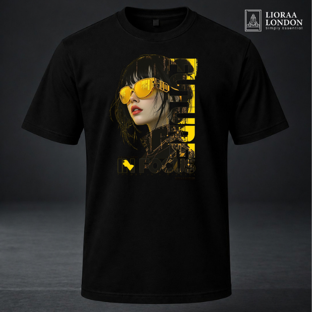 Lioraa London Regular Fit Organic T-Shirt - 220gsm Heavyweight | CR2200 LL106