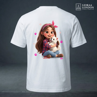 Lioraa London Regular Fit Organic T-Shirt - 220gsm Heavyweight | CR2200 LL107