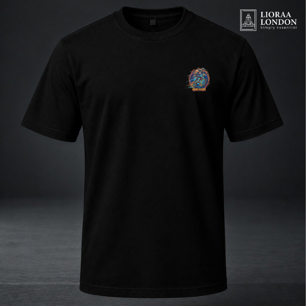 Lioraa London Regular Fit Organic T-Shirt - 220gsm Heavyweight | CR2200 LL108