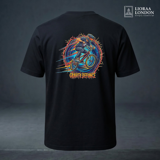 Lioraa London Regular Fit Organic T-Shirt - 220gsm Heavyweight | CR2200 LL108