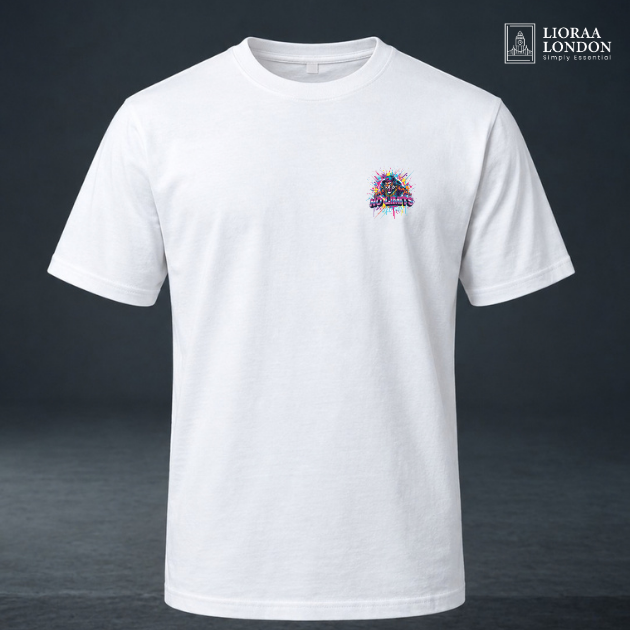 Lioraa London Regular Fit Organic T-Shirt - 220gsm Heavyweight | CR2200 LL109
