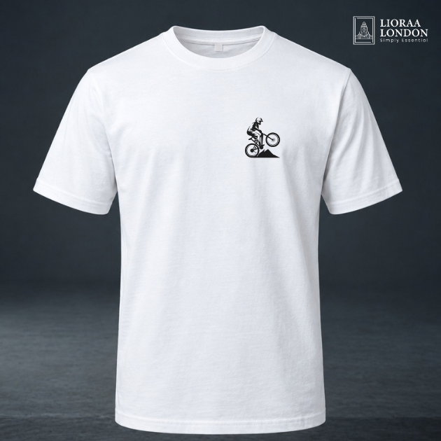 Lioraa London Regular Fit Organic T-Shirt - 220gsm Heavyweight | CR2200 LL110