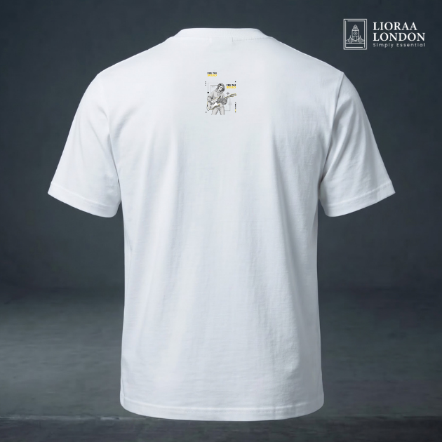 Lioraa London Regular Fit Organic T-Shirt - 220gsm Heavyweight | CR2200 LL111
