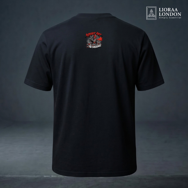Lioraa London Regular Fit Organic T-Shirt - 220gsm Heavyweight | CR2200 LL112