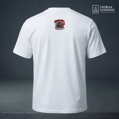 Lioraa London Regular Fit Organic T-Shirt - 220gsm Heavyweight | CR2200 LL112