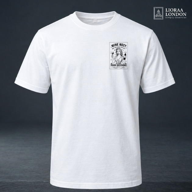 Lioraa London Regular Fit Organic T-Shirt - 220gsm Heavyweight | CR2200 LL116
