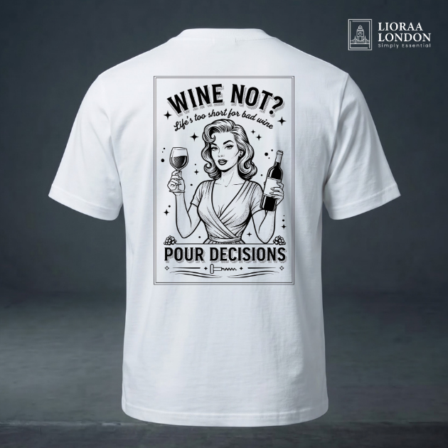 Lioraa London Regular Fit Organic T-Shirt - 220gsm Heavyweight | CR2200 LL116