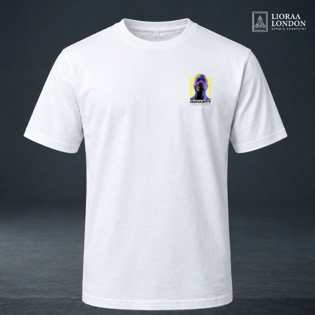 Lioraa London Regular Fit Organic T-Shirt - 220gsm Heavyweight | CR2200 LL131