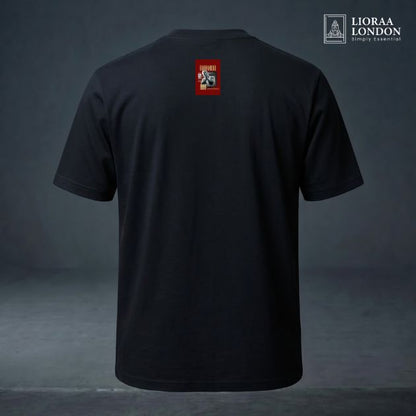 Lioraa London Regular Fit Organic T-Shirt - 220gsm Heavyweight | CR2200 LL133