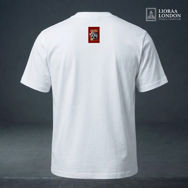 Lioraa London Regular Fit Organic T-Shirt - 220gsm Heavyweight | CR2200 LL133