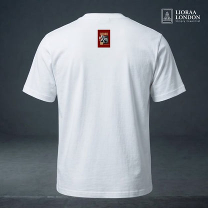 Lioraa London Regular Fit Organic T-Shirt - 220gsm Heavyweight | CR2200 LL133