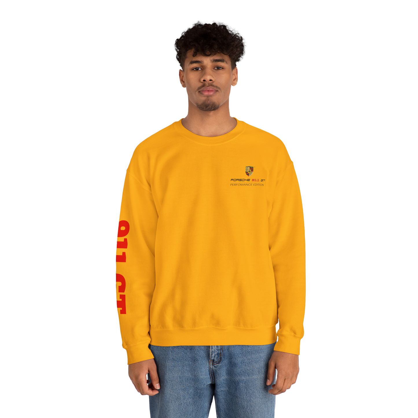 Porsche 911 GT Crewneck Sweatshirt – Car Enthusiast Graphic Pullover