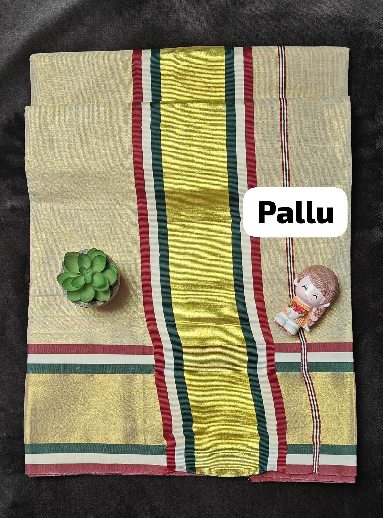 Onam Special Kasavu Sarees pallu part