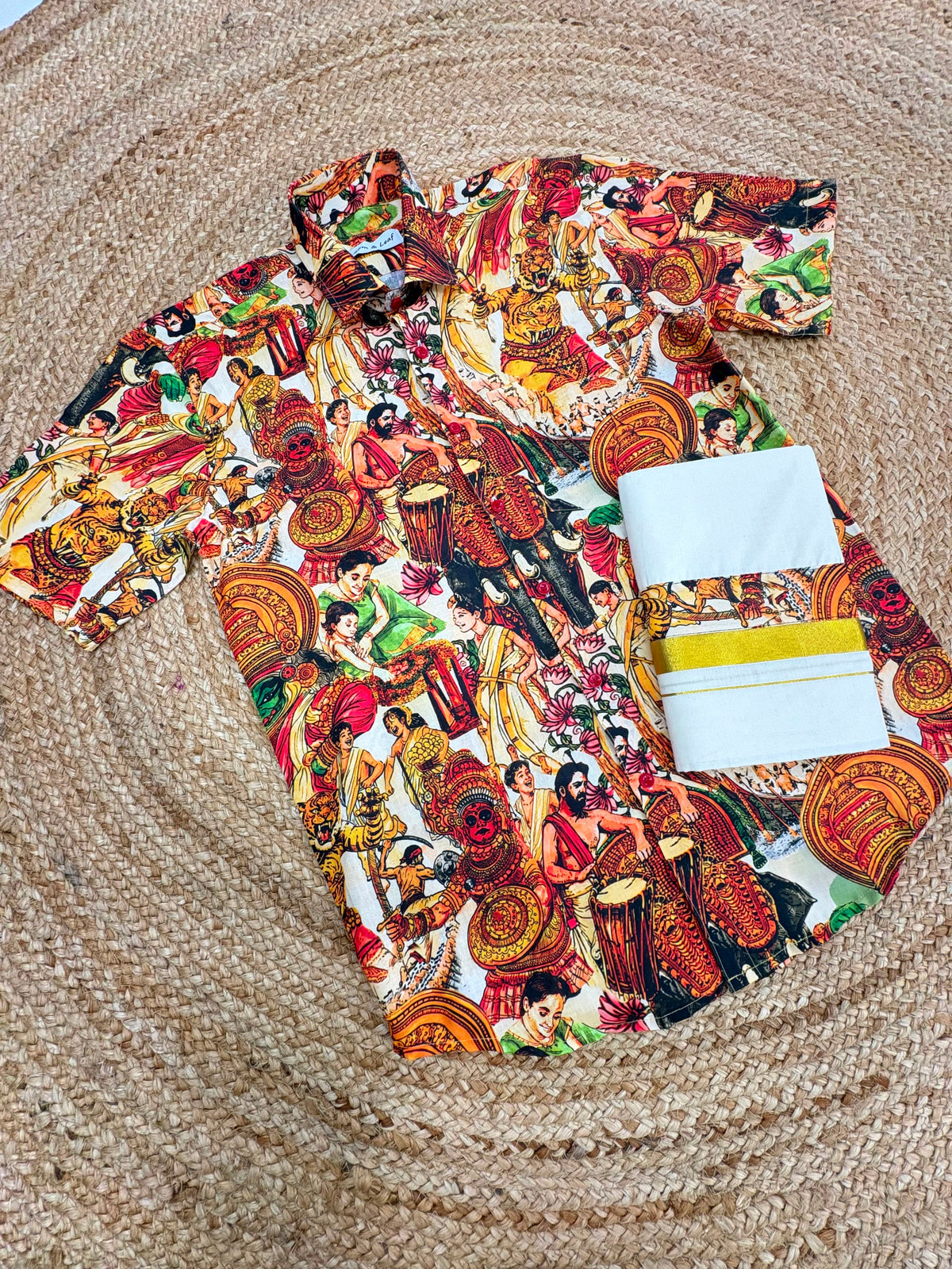 ONAM 26 SPECIAL COMBO - DOTHIE + SHIRT