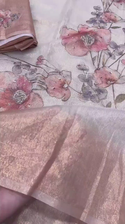 Aaina Taspa Silk Saree